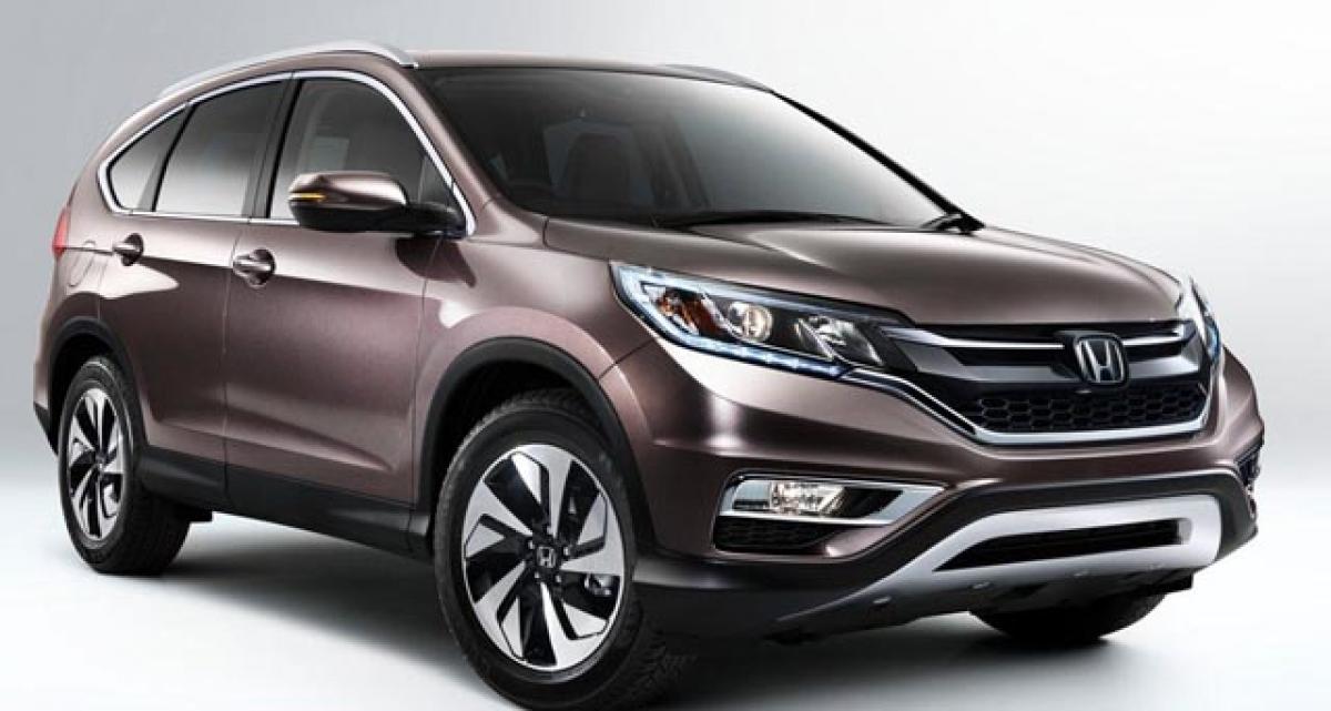 2017 Honda CR-V to grow bigger, will be a 7-seater